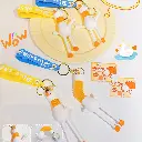 长腿拉拉鹅绳扣钥匙扣.webp