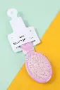 Colorful electroplating small round comb