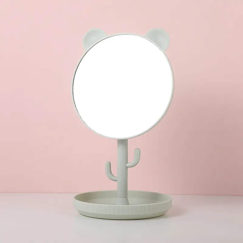 Bear ears cactus tall tabletop mirror-gr