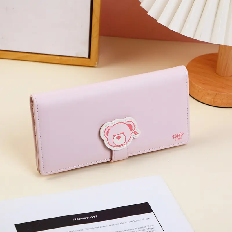 TEDDY ISLAND series women's long wallet-