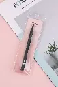 Bright black portable telescopic lip bru