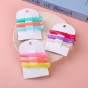 Colourful love small hair clip-8pcs