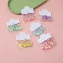 Colorful Heart Children's Leather Strap