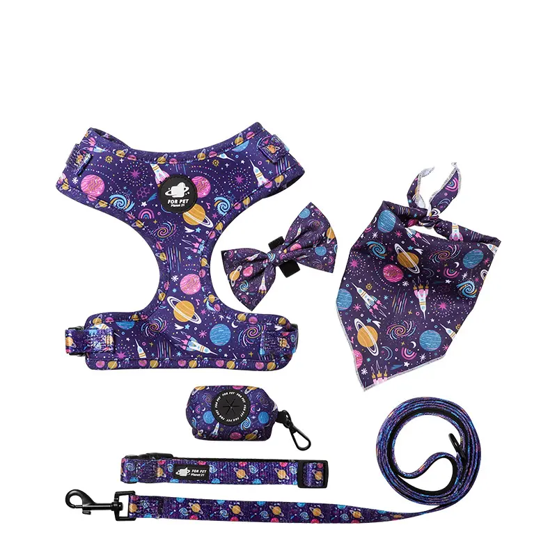 Large purple outer space 6pcs set