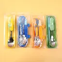 Cute rabbit spoon and fork set