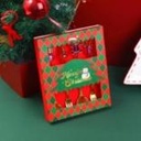 Christmas colourful spoon and fork 4pcs 