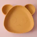 Little bear dinner plate-yellow