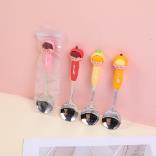 Fruit doll style spoon