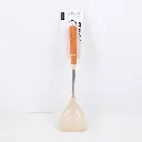 Simple silicone small slotted spatula wi