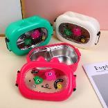 Cartoon stainless steel lunch box-1L