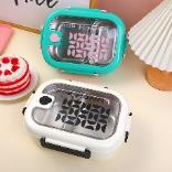 Large stainless steel lunch box-1.2L