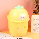 Pineapple desktop trash can