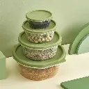 Round large 3pcs fresh-keeping box set