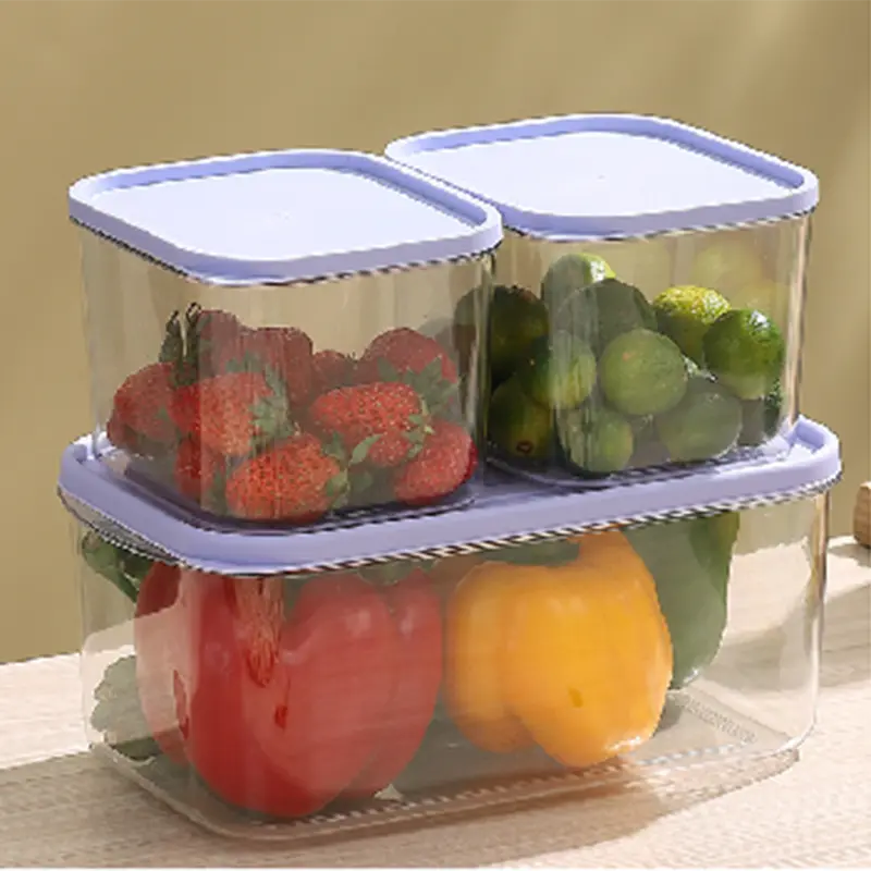 Refrigerator sorting storage box set