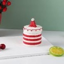  Christmas tree sealed ceramic jar