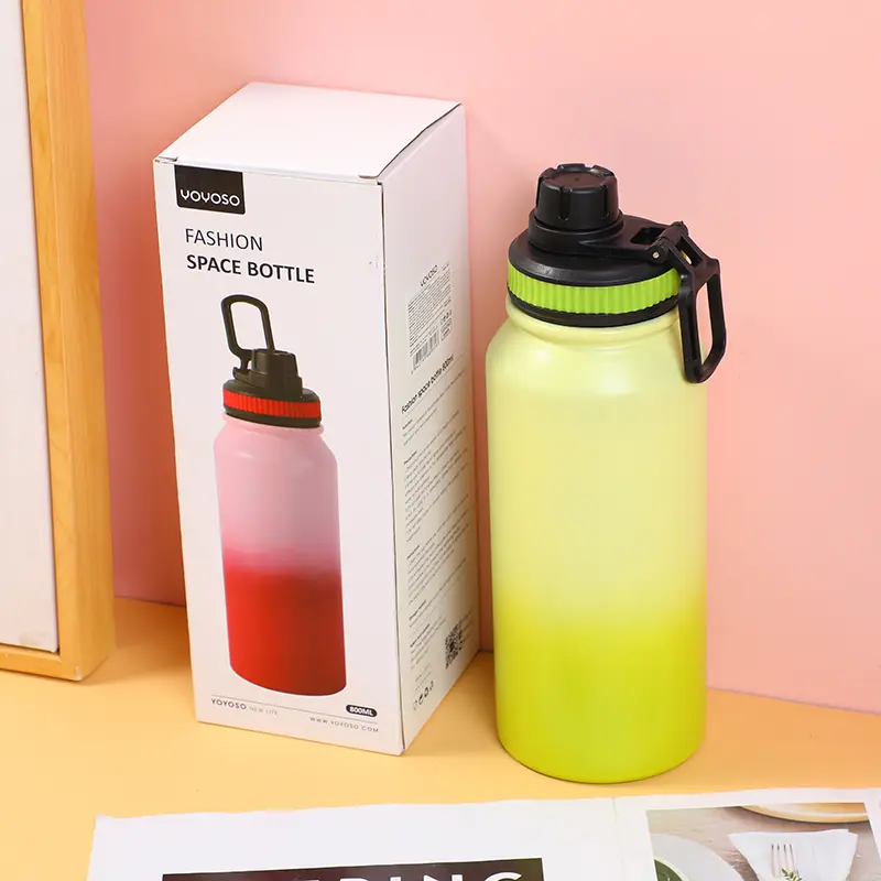 Fashion space bottle 800ml-yellow