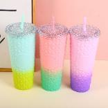 Large capacity creative plastic cup-710m