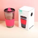 Simple fashionable glass cup-450ml