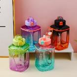 Pop-up gradient color square large capac