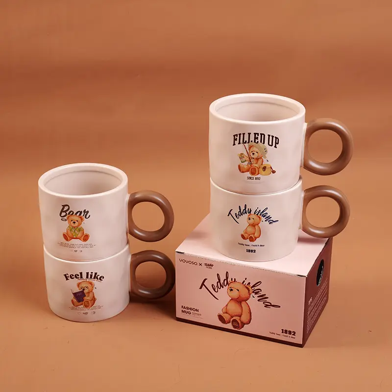 TEDDY ISLAND series fashion mug-400ml