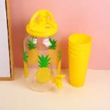 Pineapple pattern cold water jug-3.8L