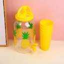 Pineapple pattern cold water jug-3.8L