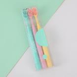Spiral gum care toothbrush 3pcs