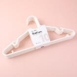 Simple plastic hanger 10pcs