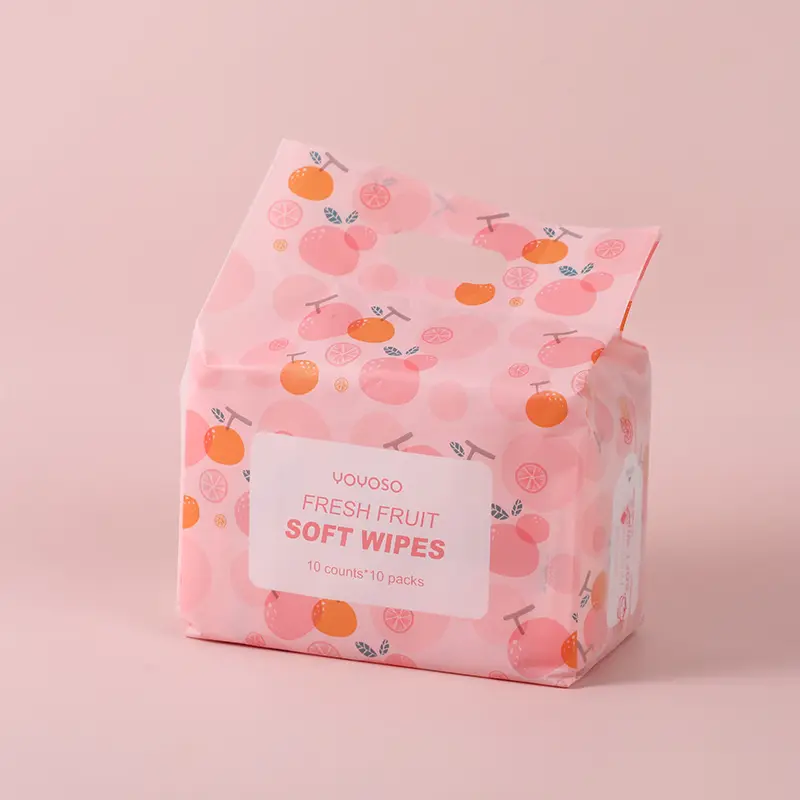 Fresh fruit soft wipes (10 counts *10 pa