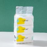 Raw wood pulp tissue 3 pack set