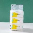 Raw wood pulp tissue 3 pack set