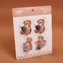 TEDDY ISLAND A series sticky hook 4pcs