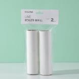Lint roller 16cm replacement x 2 rolls