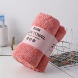 Morandi color coral velvet series bath t