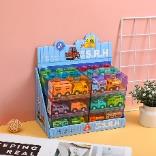 Fun small engineering pull-back car 2pcs