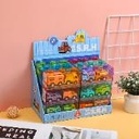 Fun small engineering pull-back car 2pcs