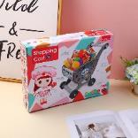 Shopping cart role-play toy 978-2-pink