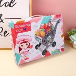 Shopping cart role-play toy 988-2-grey
