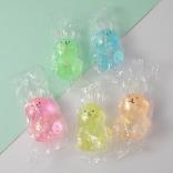 Cute rabbit glitter powder decompression