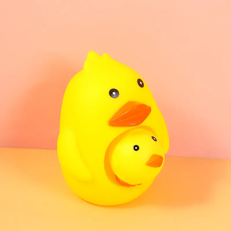 Duckling telescopic decompression toy