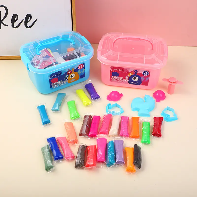 Colored clay toy set 24 colors-1822