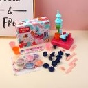 Ice cream and noodle colored clay machin