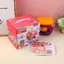 Colored clay themed toy with airplane st