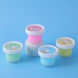 Pudding cream foaming glue