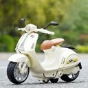 1:10 alloy cute motorcycle with light an