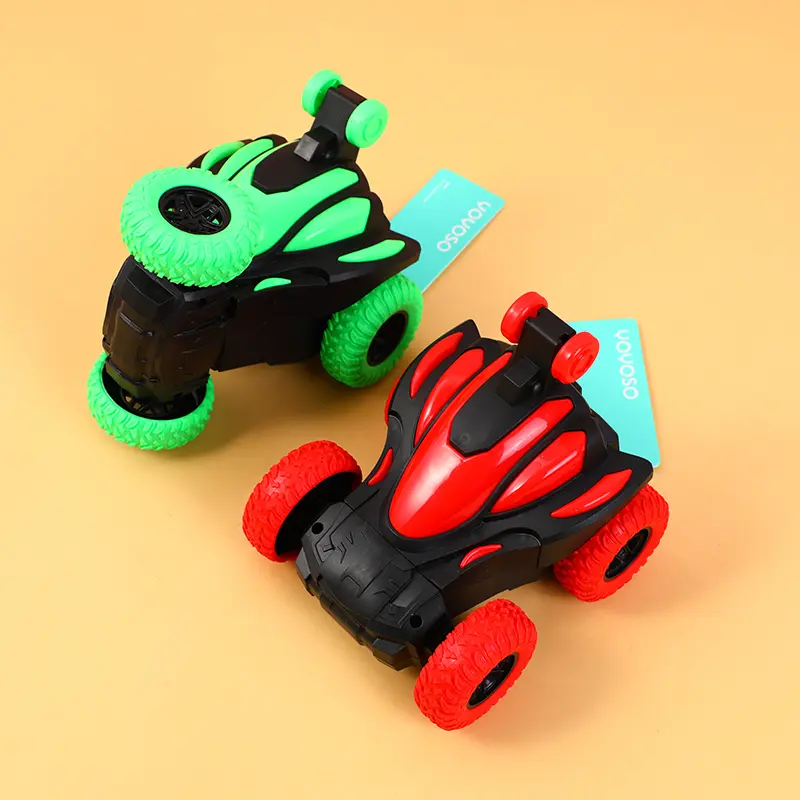 Speedy roll over car with lights and mus