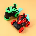 Speedy roll over car with lights and mus