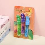 Little dinosaur bubble wand 3pcs