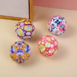 High elastic multicolored bouncy ball 6.