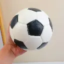 Soccer and basketball bouncy ball 15cm
